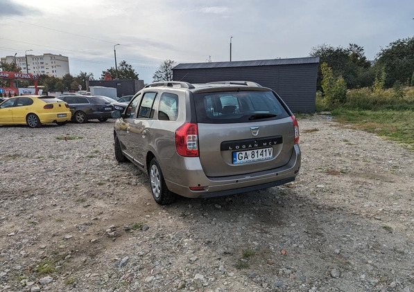 Dacia Logan cena 20900 przebieg: 60250, rok produkcji 2014 z Gdynia małe 781